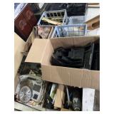 Nice HP printer, tools, desk organizers, and much