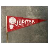 1959 pennant flag 'Operation Jupiter world's