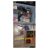 Obd reader , spark plug wore set, brake pads and