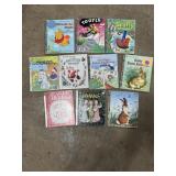 (10) vintage Little Golden Books including Winnie