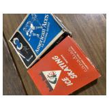 American aces ice skates size 9 in box and Indian