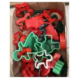 All kinds of Christmas cookie cutters