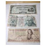 Mexican pesos