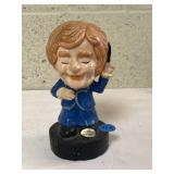 vintage Enesco ceramic 'Human Bean' coin bank