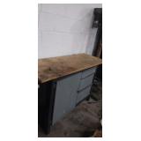 Craftsman work table with 3 drawer and storage