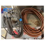 Pneumatic hose and older extension cord