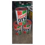 3- Castrol GTX SAE 20W/50 1Qt cans full super