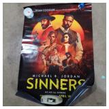 3 'sinners' double sided movie posters