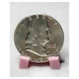 1963 Franklin half dollars