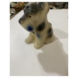 vintage ceramic Scottish Terrier dog planter