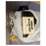 All sorts of unsearched slides and slide trays