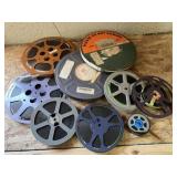 Vintage film reels 1960s  early education, sounds