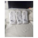 3 Brand New Pair Of Nike Socks Color White,All