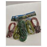 12 assorted bungee cords 12-18-24 in