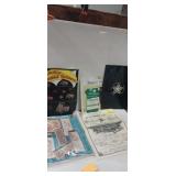 Billard table brochures, leather working catalogs