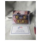 2007 President Proof Set $1 Coin US Mint Set