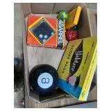 Flat of Classic game and toys