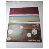 1984 , 1985 uncirculated coin sets