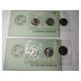 2  1979 dollar souvenir set