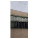Deep impact sockets incomplete set