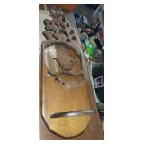 Wooden wall decoration