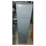 Metal 5 drawer file cabinet