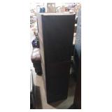 Wooden 5 drawer file cabinet 14x28x52in