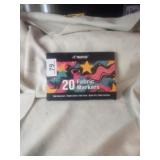 Fade Resistant Fabric MarkersBright Colors,non