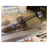 street sign clamp or bracket & folding wood