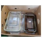 Baking dishes Pyrex,  Anchor Hocking