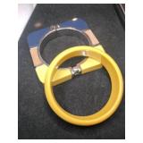 2 bakelite bracelets