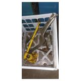 Vise grip , grip clamp and bottle jack