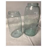 1 Mason's Patent Nov 30th 1858 1/2 gal fruit jar