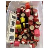 Older full & empty Kodak film canisters & 35mm