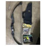 Compound bow, archery targets, zip case, other
