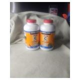 2 Brand New Bottles Of Vitamin C500 Tablets