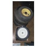 Lawn equipment tire assortment