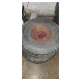 2 - 5.7/5x8 trailer tires with rims