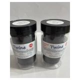 2-249 ft twisted nylon tarred twine