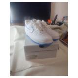 Air Force 1 '07 White And Blue Trim Size 11