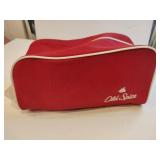 Old spice men's bag with vintage razors