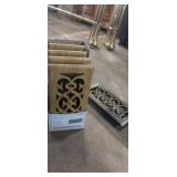 Floor vent covers 4 matching wooden style 1 extra