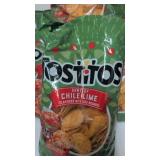 12 Full Size Bags ! Tostitos Hint of chili lime
