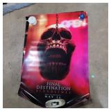 3 final destination double sided movie posters