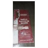 Craftsman lathe turning tools with original box