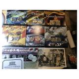 Mint quarter dollar state sets, 1943 Lincoln