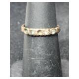 12K GF ring ( missing Stones) size 3.  .030oz