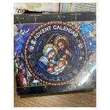 Advent jigsaw puzzle calendar in sealed box
