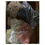 Lots of rubber bands and staples