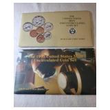 1990 ,1995 uncirculated coin sets
